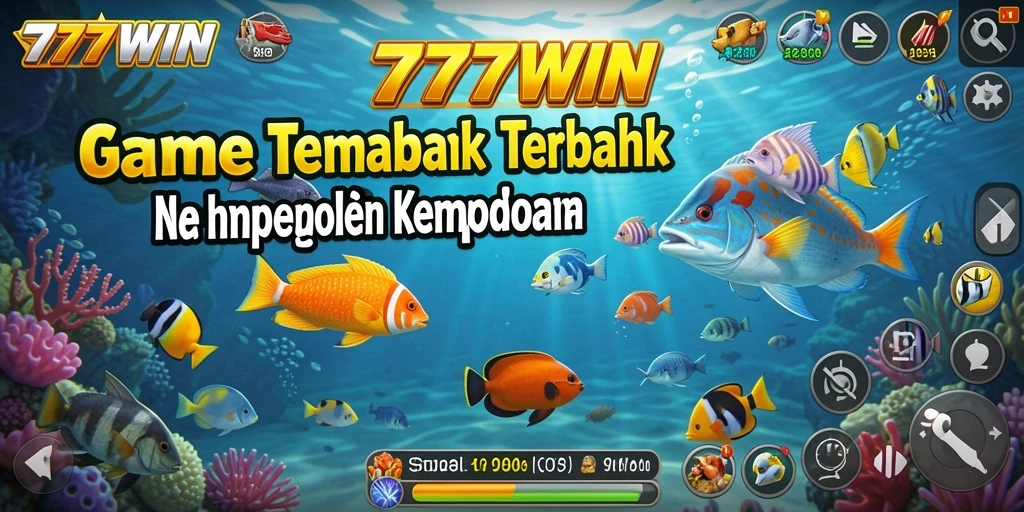 Tampilan permainan tembak ikan yang seru dan mengasyikkan di 777WIN.