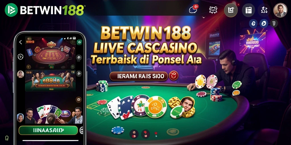 Tampilan screenshot utama BETWIN188 yang menunjukkan gameplay Live Casino yang menarik.