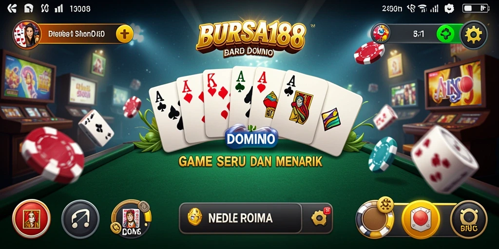 Tampilan gameplay seru dari BURSA188 yang membuat ketagihan.
