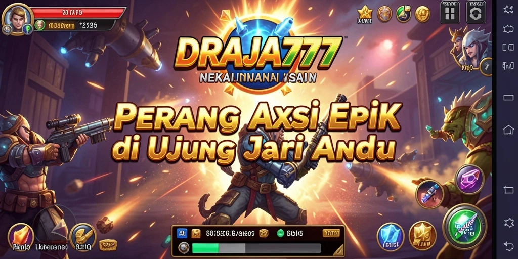 Tampilan seru dari gameplay DRAJA777 yang penuh aksi.