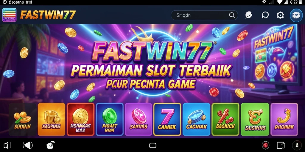Screenshot gameplay FASTWIN77 menampilkan aksi seru dalam permainan Slot.