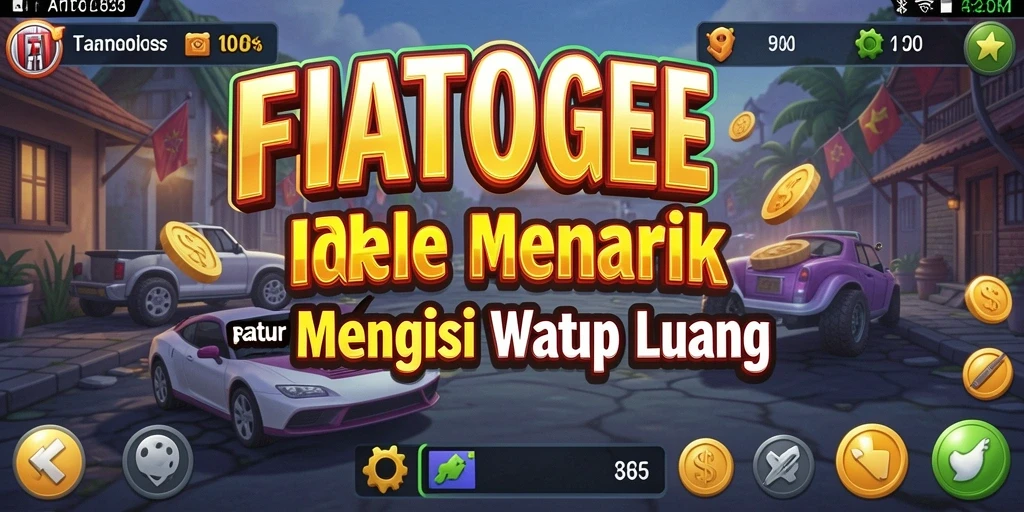 Tampilan gameplay <strong>FIATOGEL</strong> yang menawan dengan elemen Idle yang menarik.