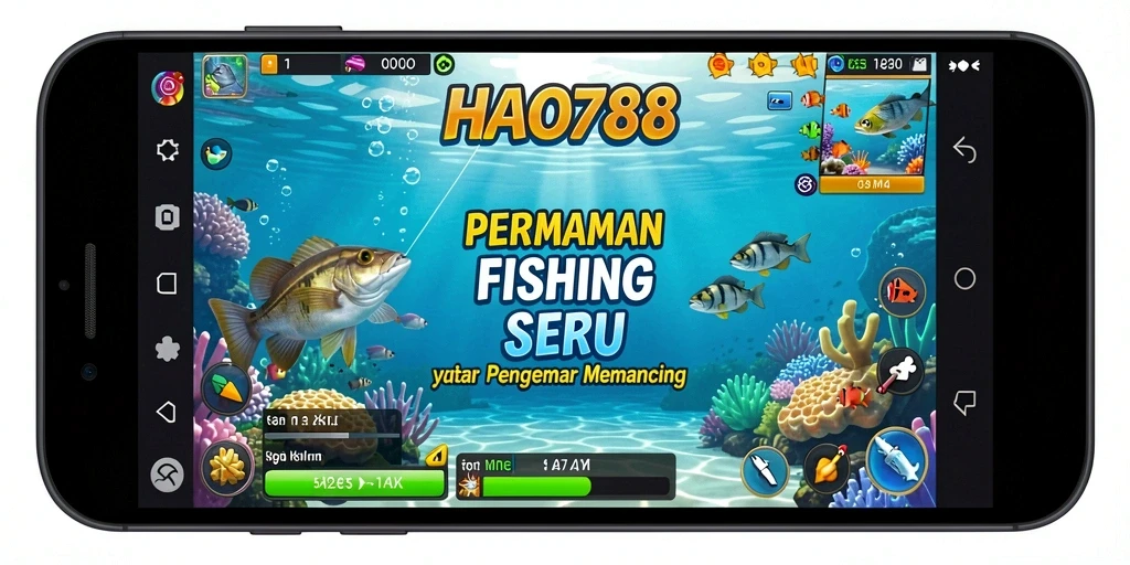 Tangkapan ikan yang spektakuler dalam gameplay HAO788.