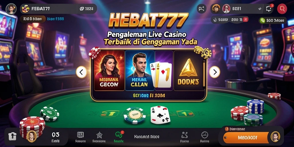 Tampilan menarik dari gameplay HEBAT777 yang penuh aksi.