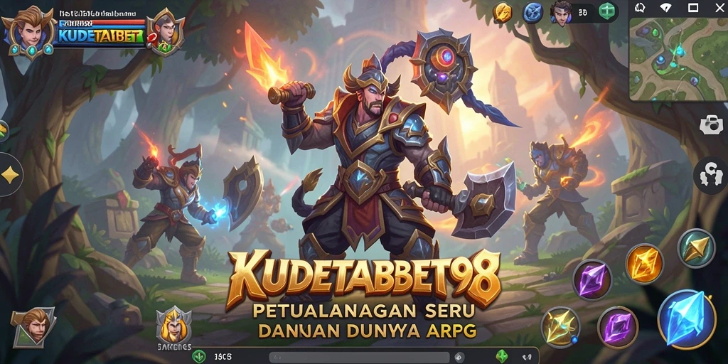 Tampilan menarik dari gameplay KUDETABET98 yang mendebarkan.