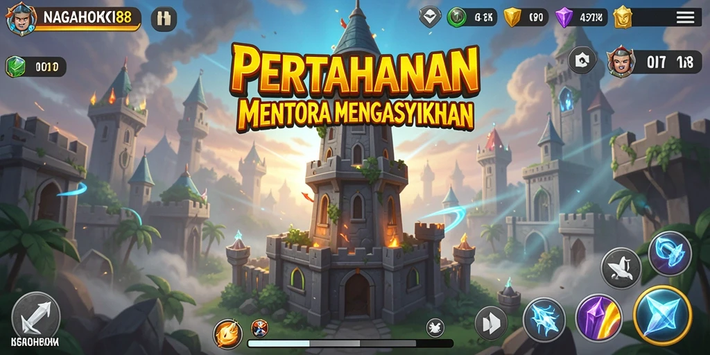 Tangkapan layar gameplay menampilkan pertarungan seru di NAGAHOKI88.