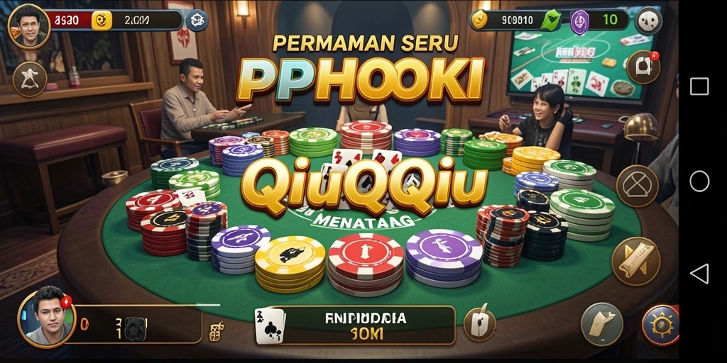 Gameplay menarik QiuQiu di PPHOKI yang seru dan kompetitif.
